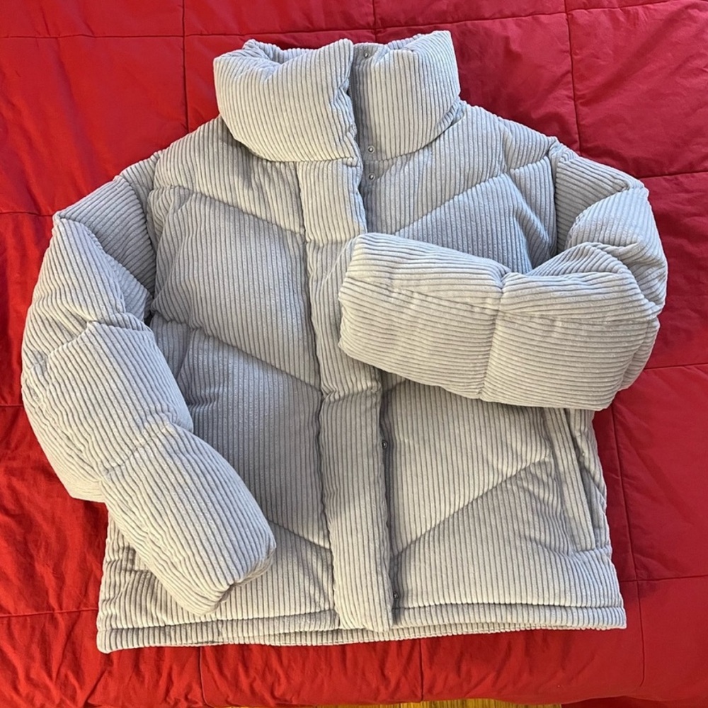 Aritzia Cloud Puff Jacket Corduroy